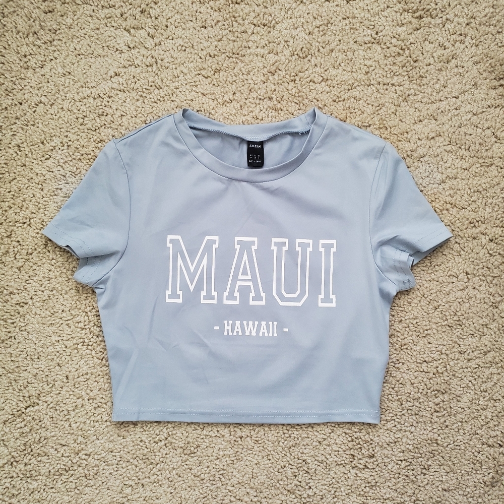 Shein Maui Crop Top